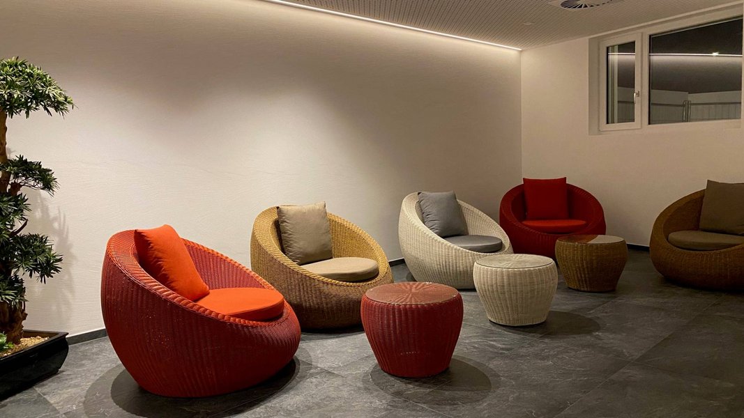 Lounge im Saunabereich Lounge im Saunabereich